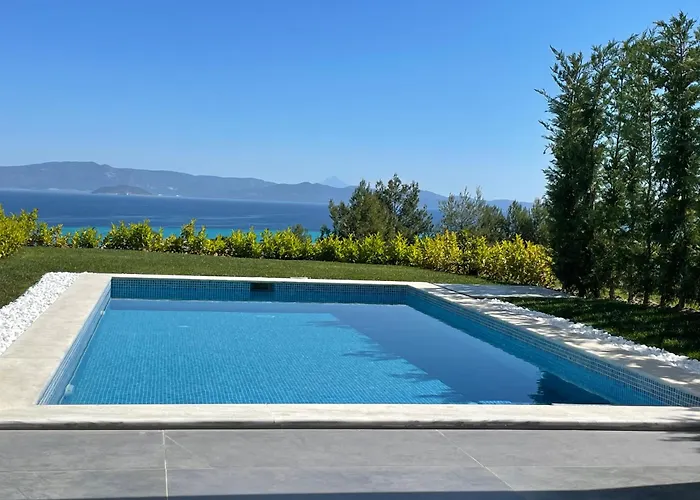 Villa Paradisio 2, Pool, Sea View * Hanioti